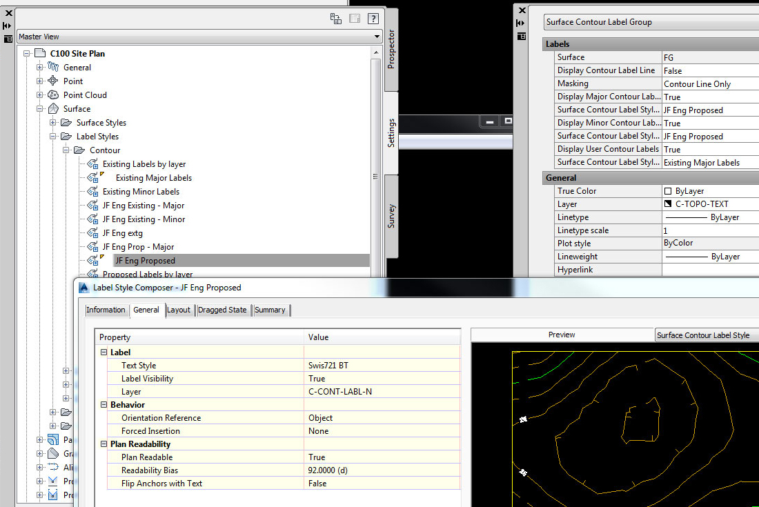 Solved: Contour Labels will not add - Autodesk Community