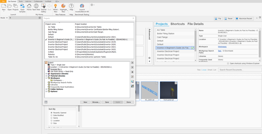 Solved: How can I add folders to this side panel? - Autodesk Community