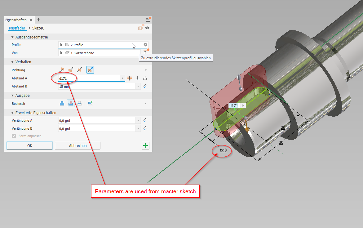 Solved Parameters With Tolerances In Inventor The Tolerance Value Is Not Passed On Autodesk 9970