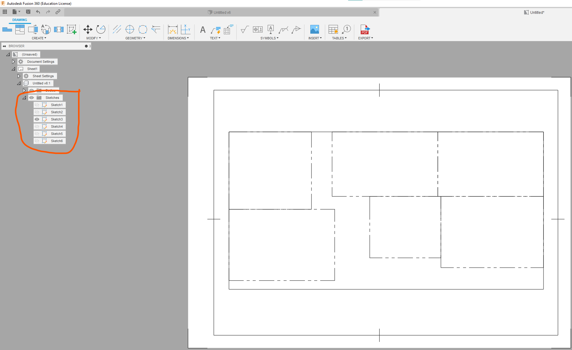 How Can I Get A Sketch Exported With Dimensions Autodesk Community Fusion 360