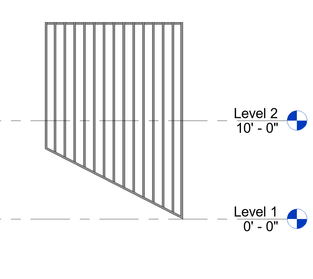 Revit parametric arrays with changing height of each element - Autodesk ...