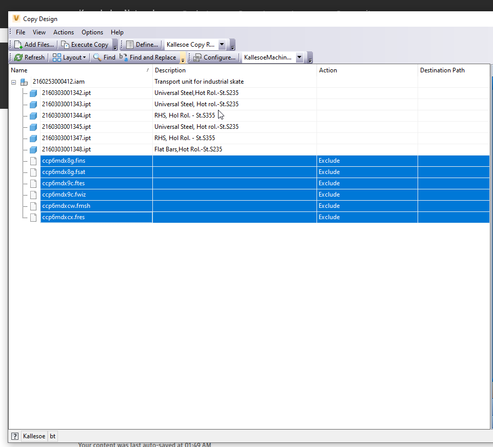 remove stress analyse files under copy design - Autodesk Community