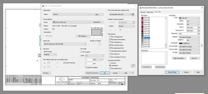 lineweight dimensions detail drawing - Autodesk Community