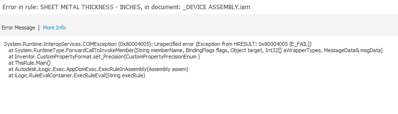Solved: Issue assigning Custom Property Format - Autodesk Community