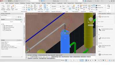 Problem pipe routing and nozzles - Autodesk Community