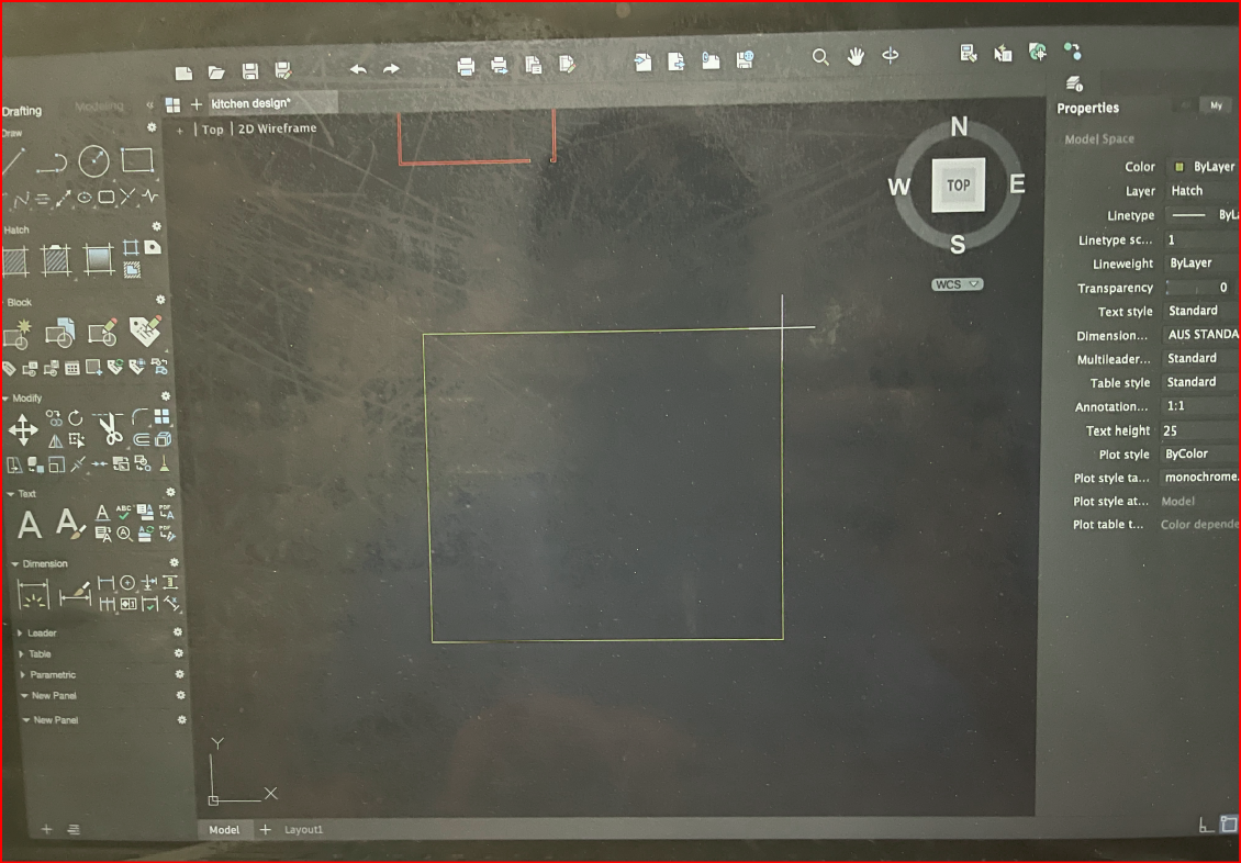 Solved: Can't draw a rectangle with dimensions! - AutoCAD for Mac