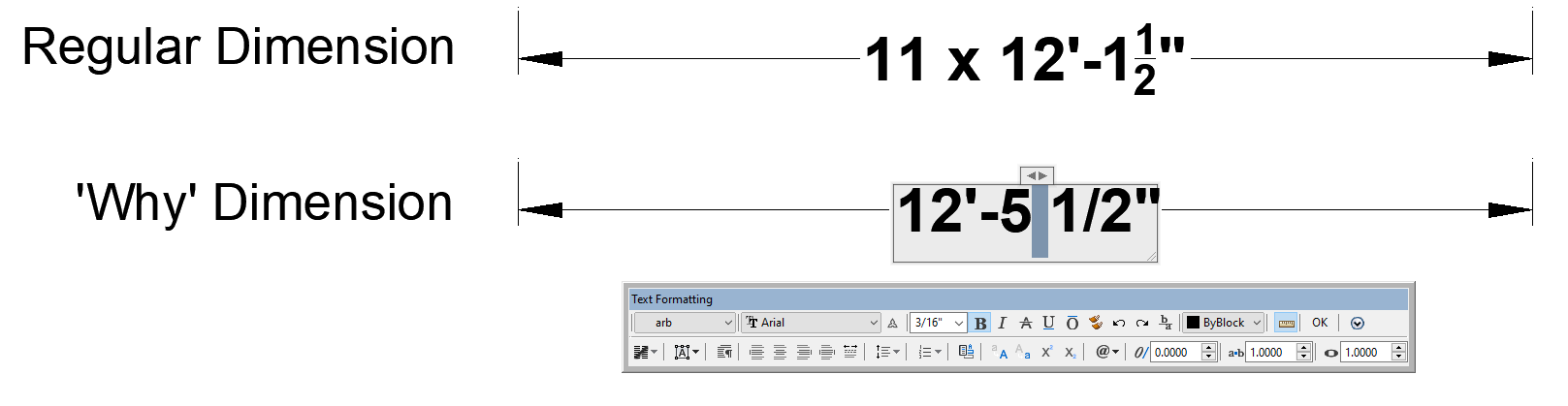 Add Specific Length to a Dimension Style - Autodesk Community