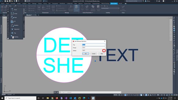 Multileader Using A Block With Mtext And Masking - Autodesk Community