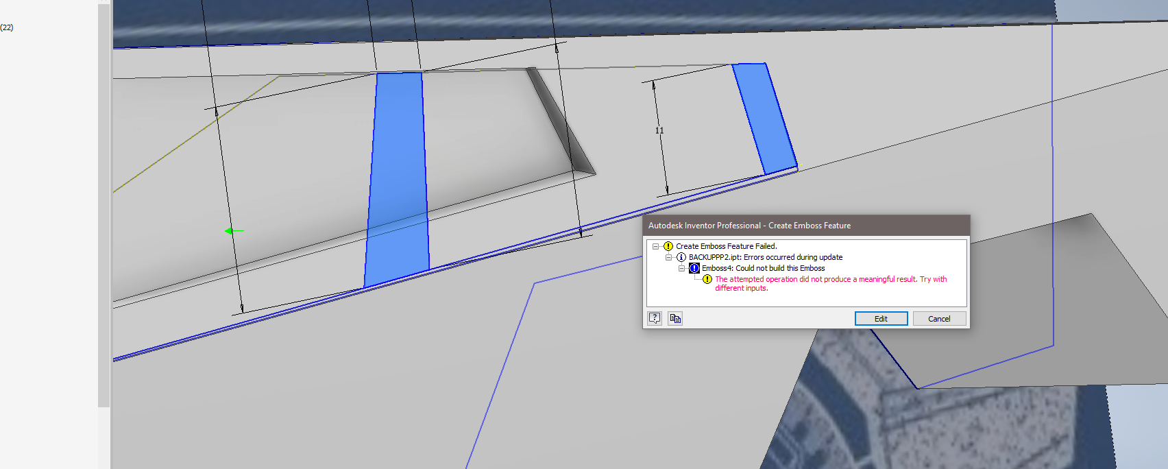 How can I cut this angled edge on this rim? - Autodesk Community