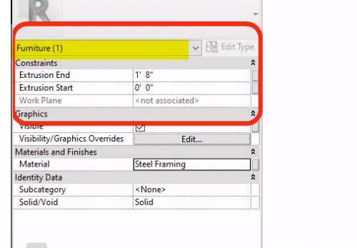 Solved: Family Cut material not showing in section cut - Autodesk Community