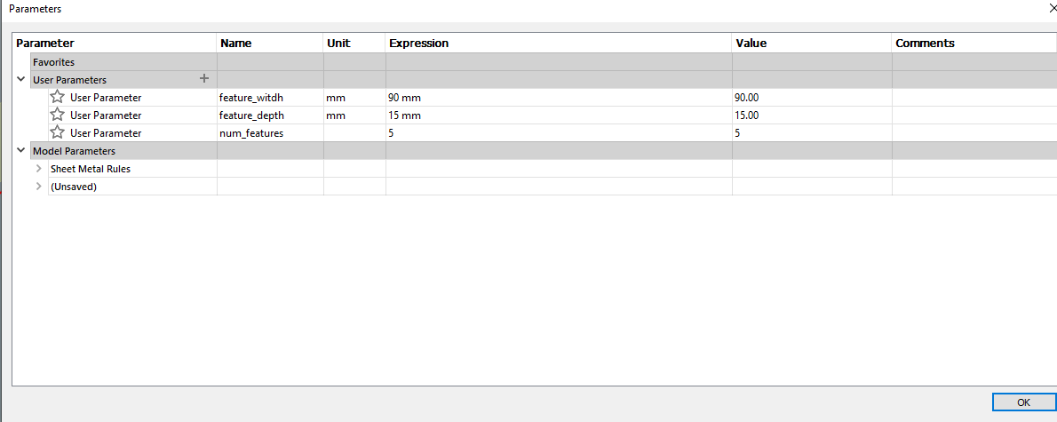 Help with parametric pattern & combine - Autodesk Community