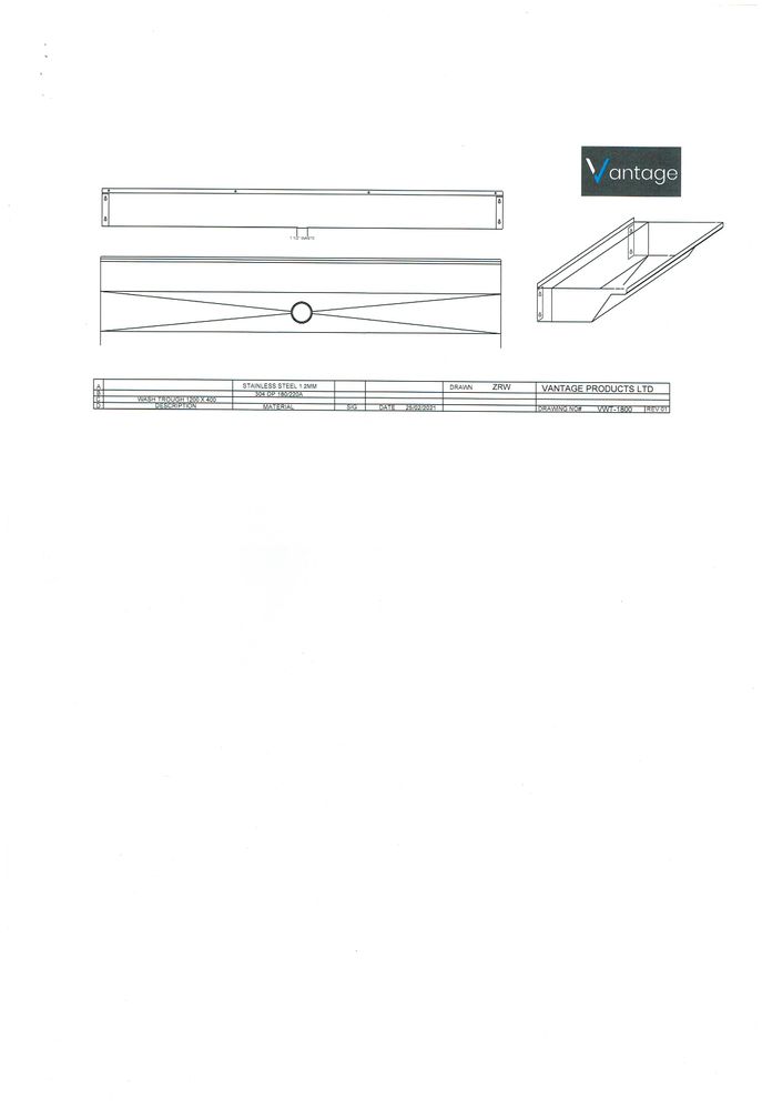 This is the print out, there is a line at the bottom of the drawing missing along with the Dims