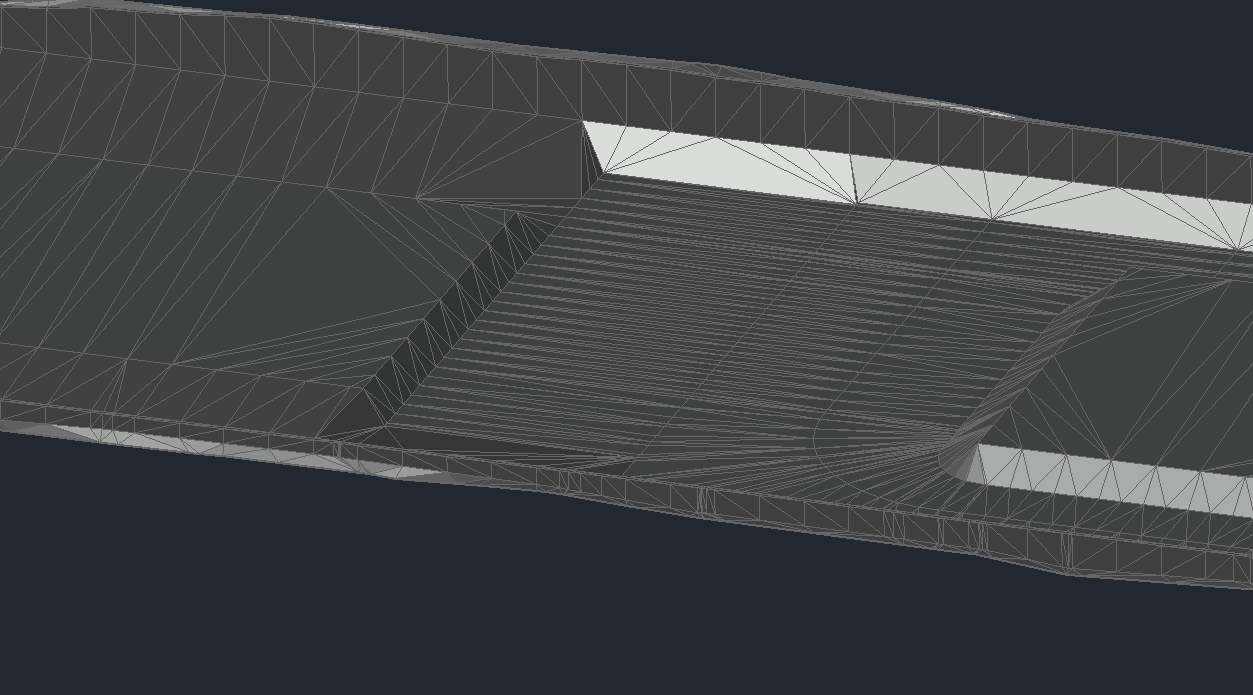 Road corridor surface won't triangulate with adjacent point when pasted ...