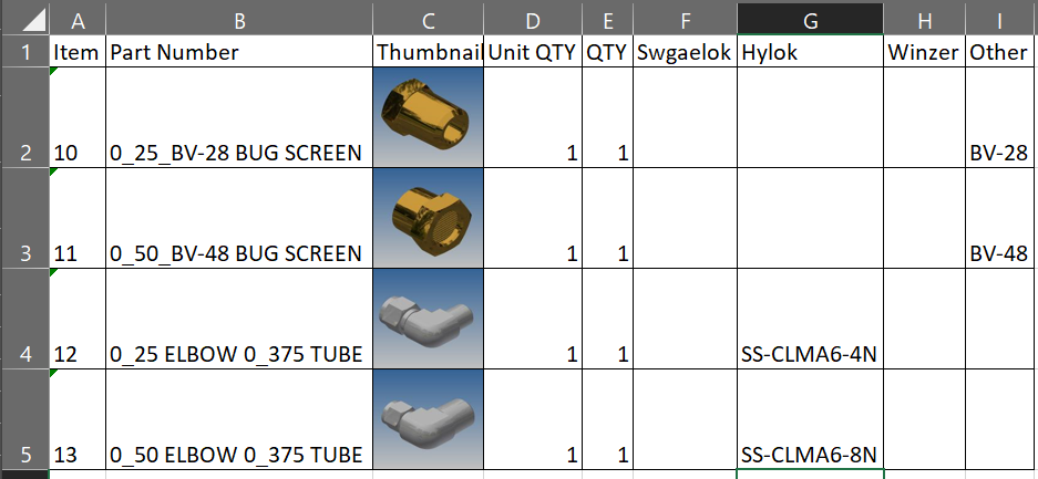 Solved: [Bug] Thumbnail Sizing in BOM Excel Exports - Autodesk Community