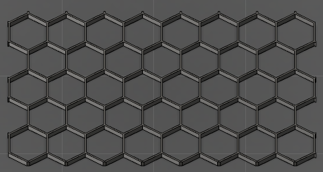 Solved: What is best way to add honeycomb perforation to panel ...