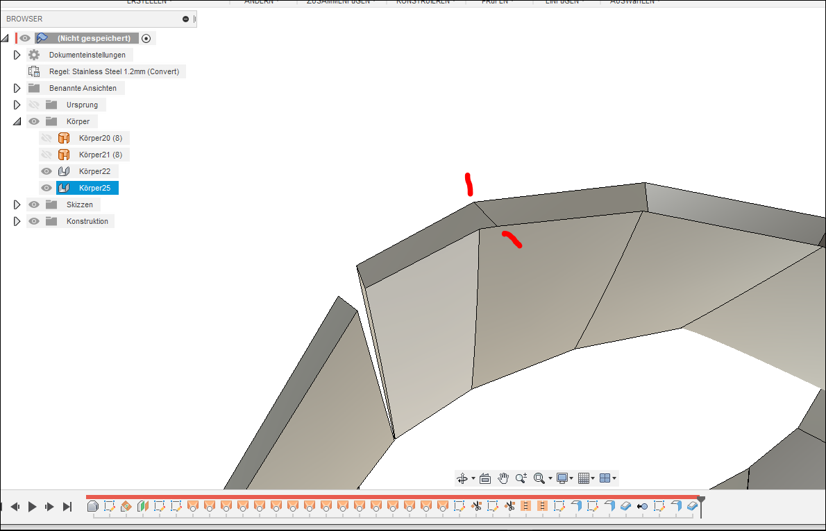 Solved Sheet metal square to round unfolding help Autodesk Community