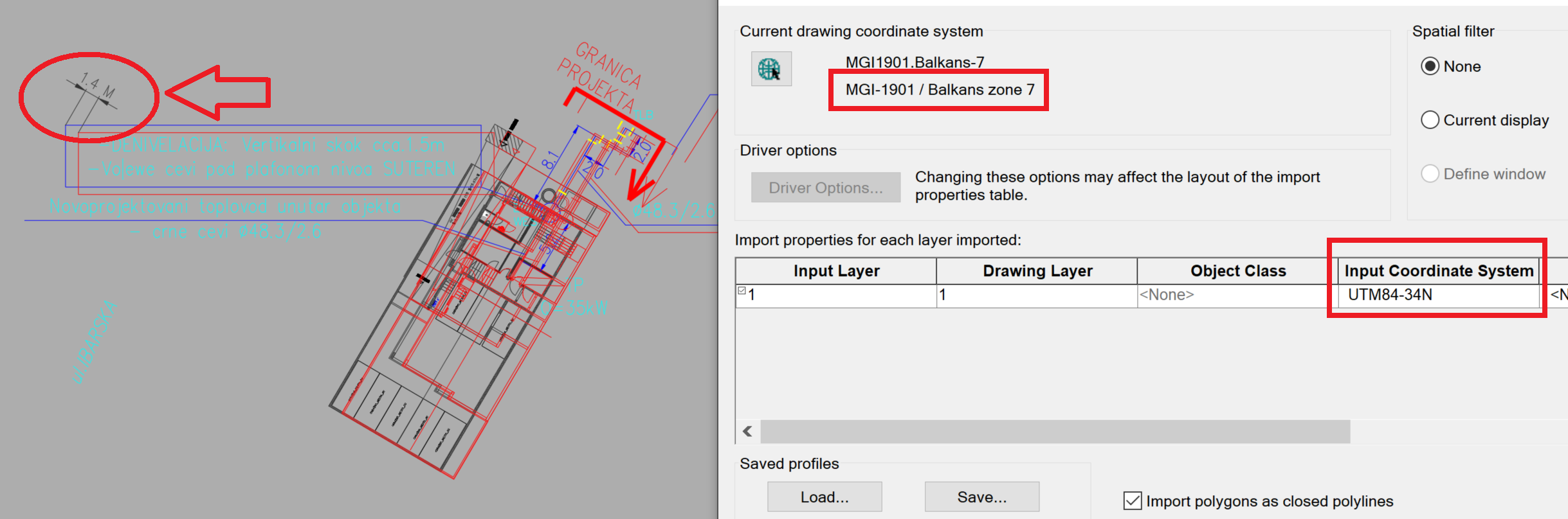 Coordinate reprojecting - Autodesk Community