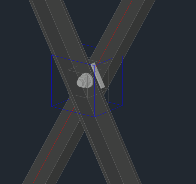 Solved: Spacer and Single Bolt Connection - Autodesk Community