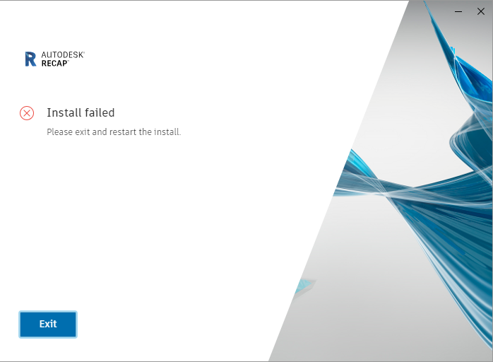 Recap Pro Fails to install - Autodesk Community
