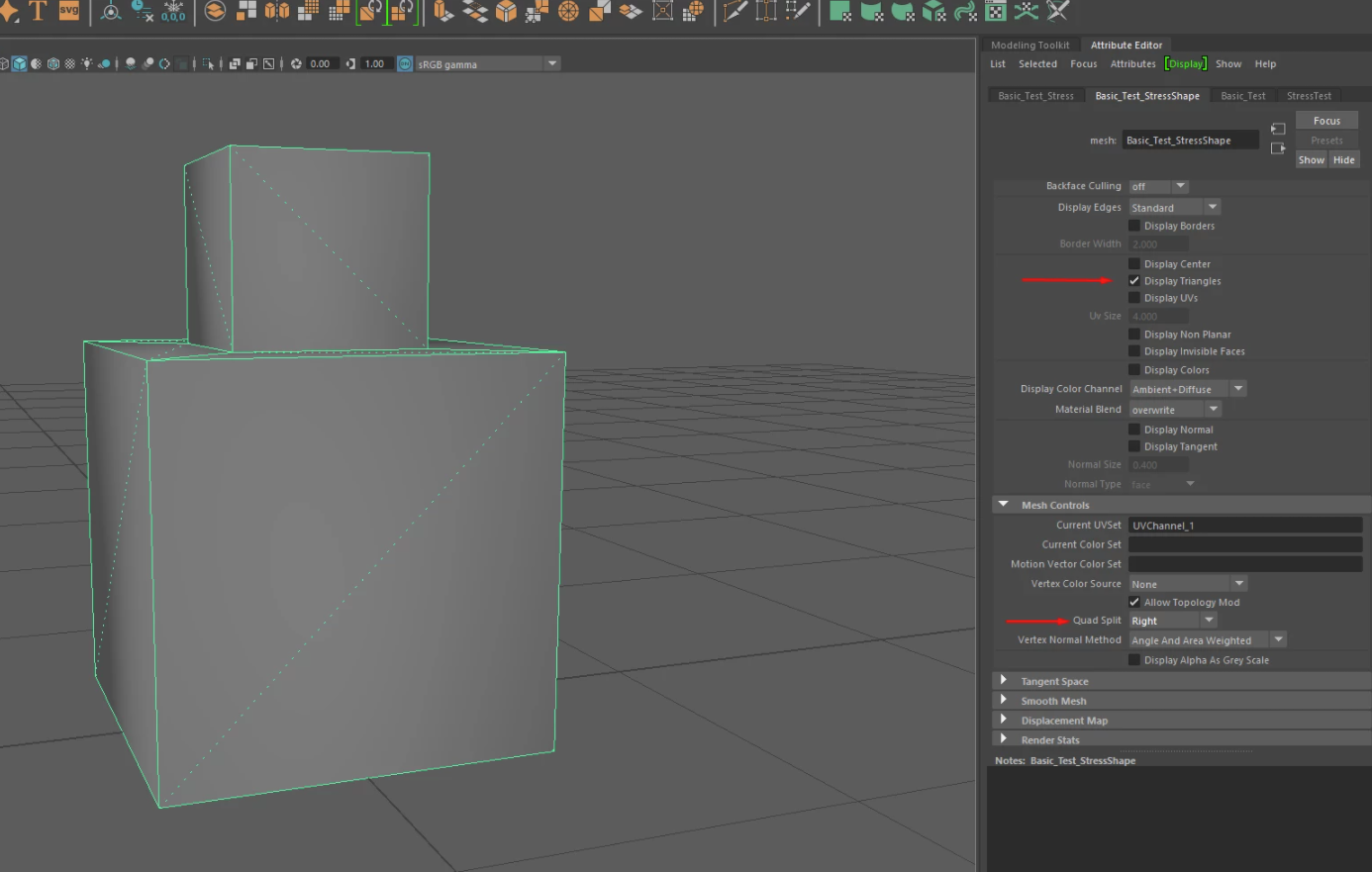 Can you set Maya to Quad Split = Right by default? Im looking for a