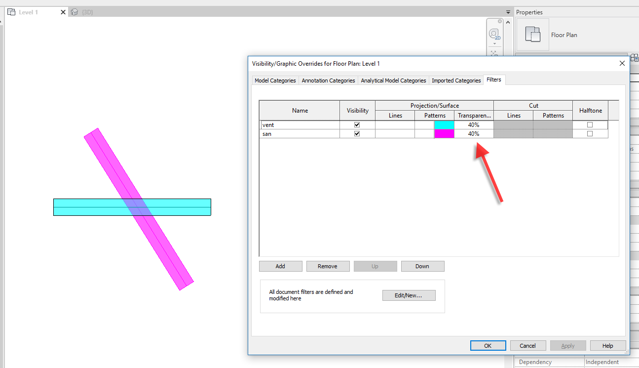 Element Fills disappear when revit view is convert to DWG Autodesk