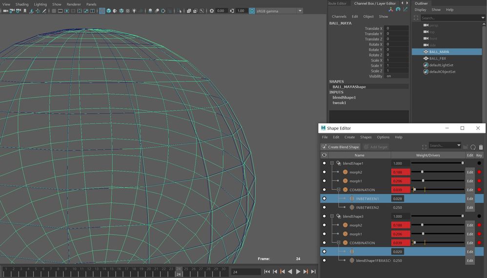 Issue with blend shapes : r/Maya