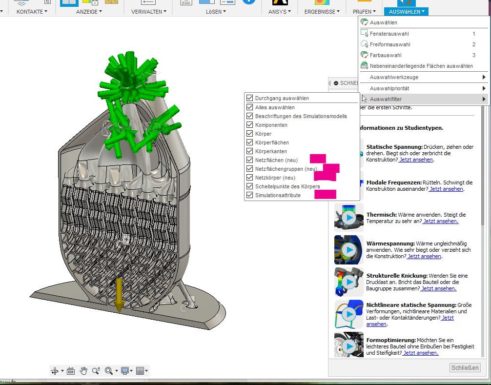 Selecting surfaces in simulation - Autodesk Community