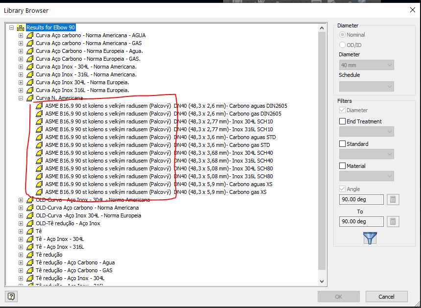 Wrong Language on Tube and Pipe Library Browser - Autodesk Community