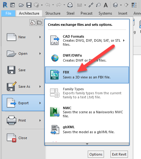 How to import a specific Revit 3D View to Infraworks - Autodesk Community