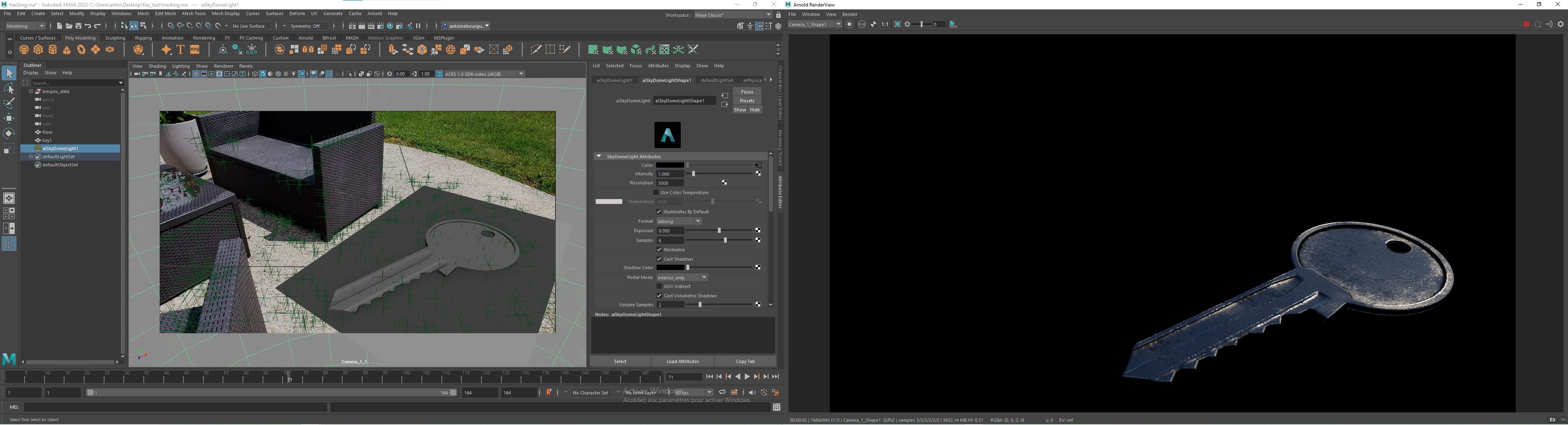 Solved: How to render only the object and its shadow? - Autodesk Community