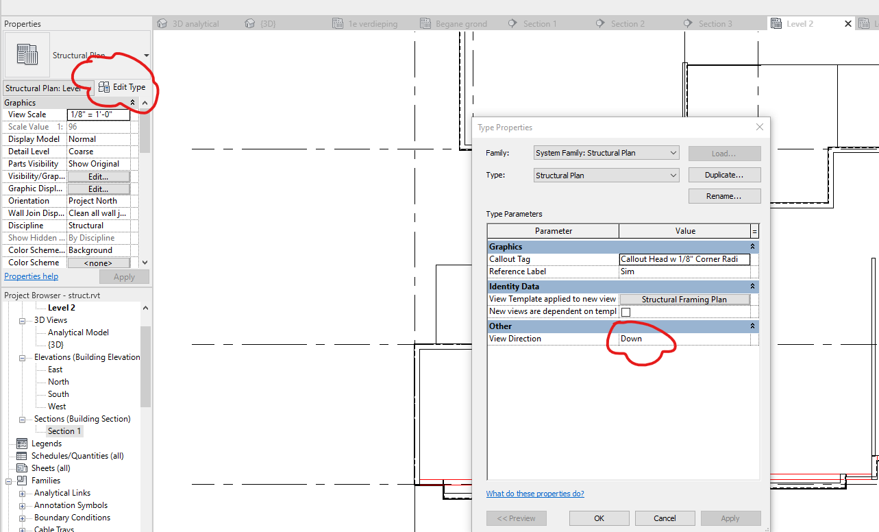 Solved: Architectural walls appear in a structural plan view - Autodesk