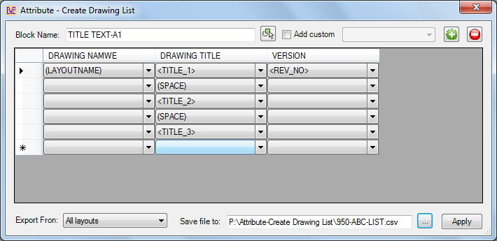 Solved: List of Drawings generation - Autodesk Community
