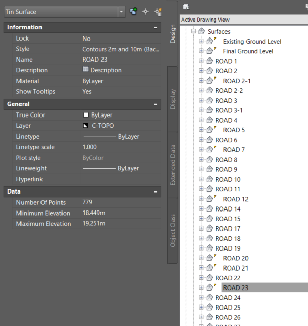 Solved: Surface Naming on Profile - Autodesk Community