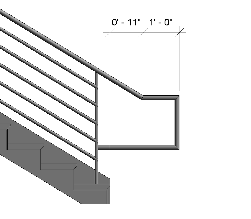 Solved: Rail extends past Post - Autodesk Community