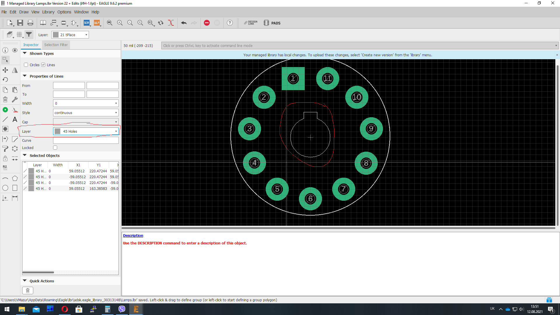 Solved: How to make custom holes - Autodesk Community