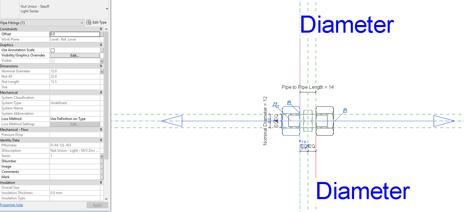 Changing the colour of a nested family via Pipe Colour Fill Legends ...