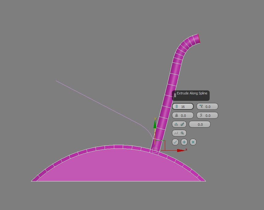 edit poly extrude along spline - Autodesk Community - 3ds Max