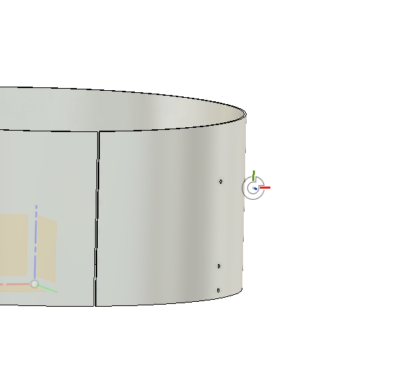 Solved Joints to holes in a curved sheet metal part. Autodesk Community