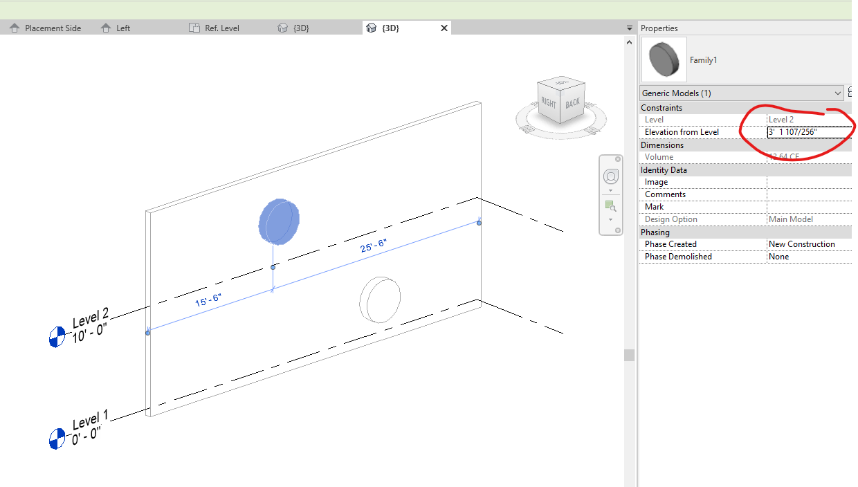 change level on wall hosted component Autodesk Community