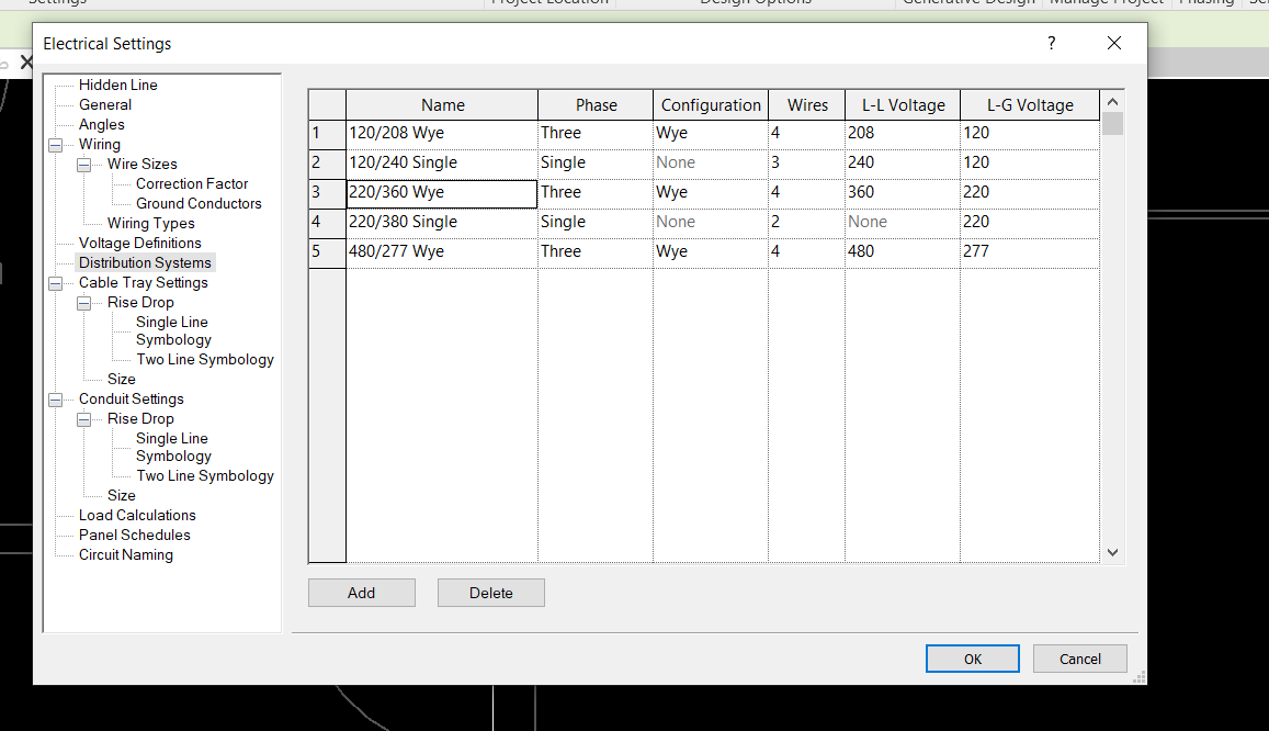 distribution system does not appear in drop down list in revit 2022 ...