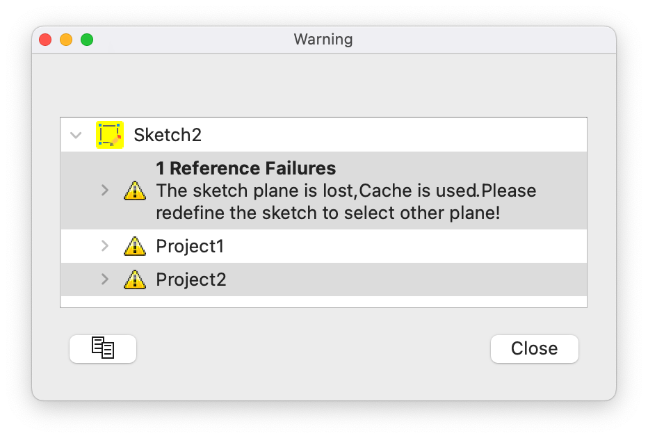 Bug in "Manage Lost Projections" - Autodesk Community
