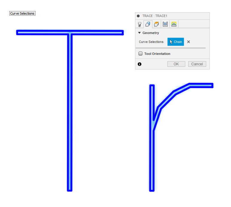 Solved Trace/Engrave not working with single line fonts Autodesk