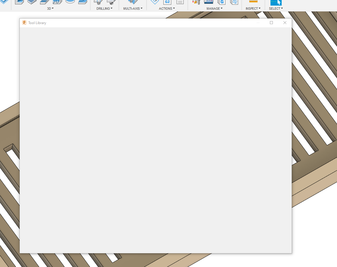 Solved: Tool library won't open properly - Autodesk Community