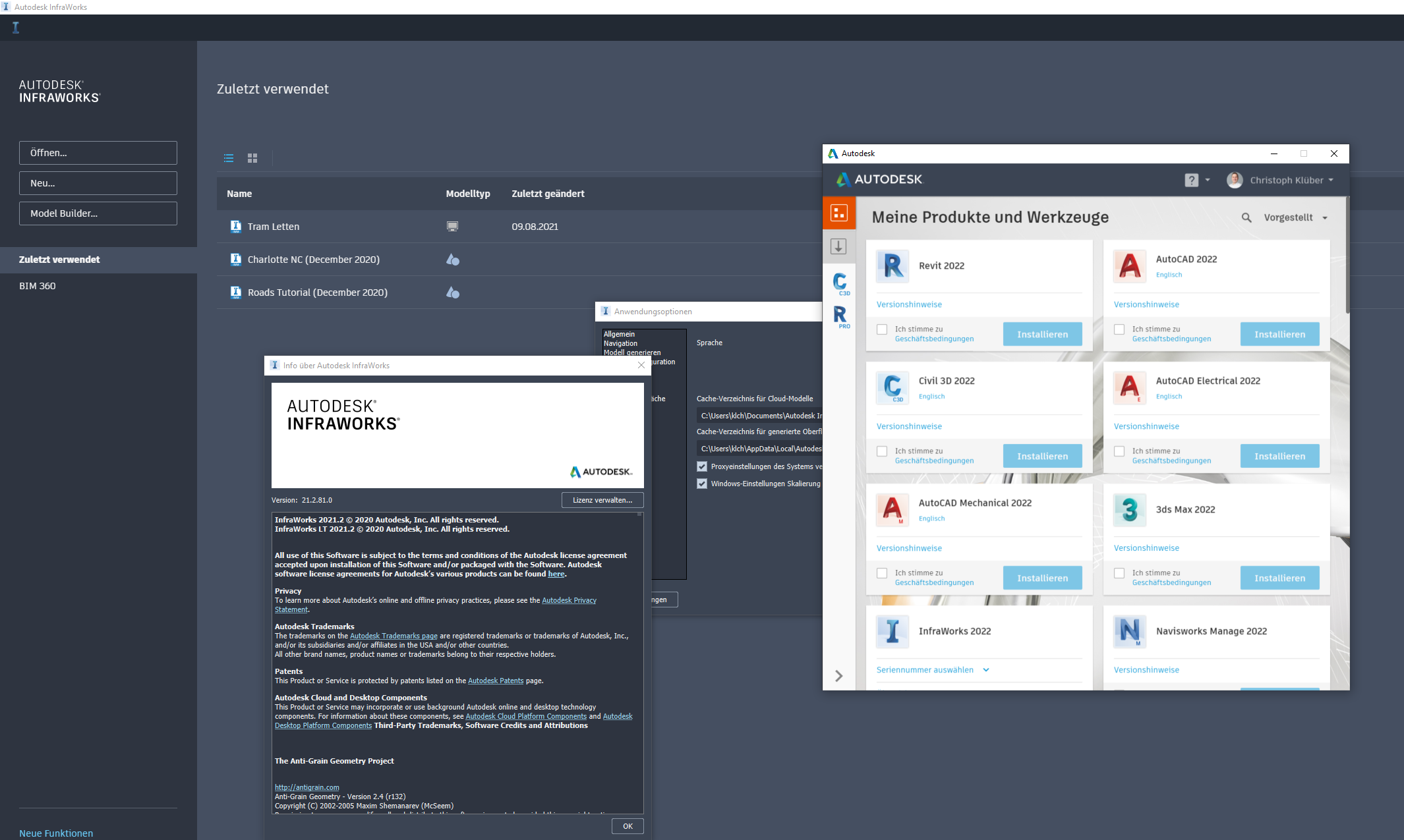 InfraWorks and Autodesk Desktop App Autodesk Community