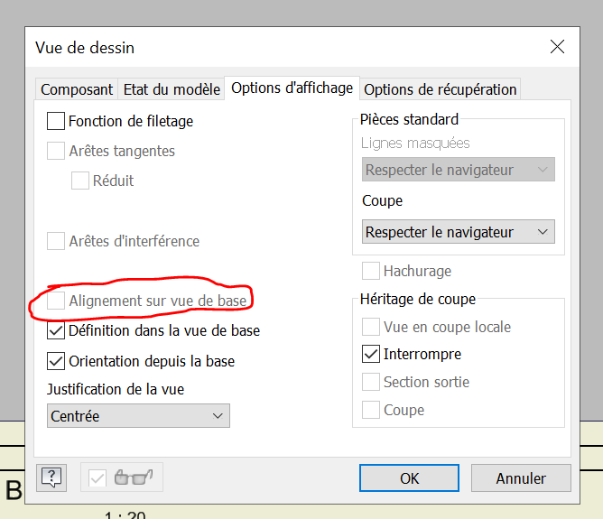 Solved: Projection view reference mark not showing - Autodesk Community