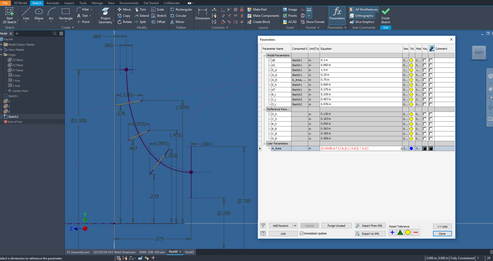 Solved: Use area formulas to calculate dimensions for features in ...