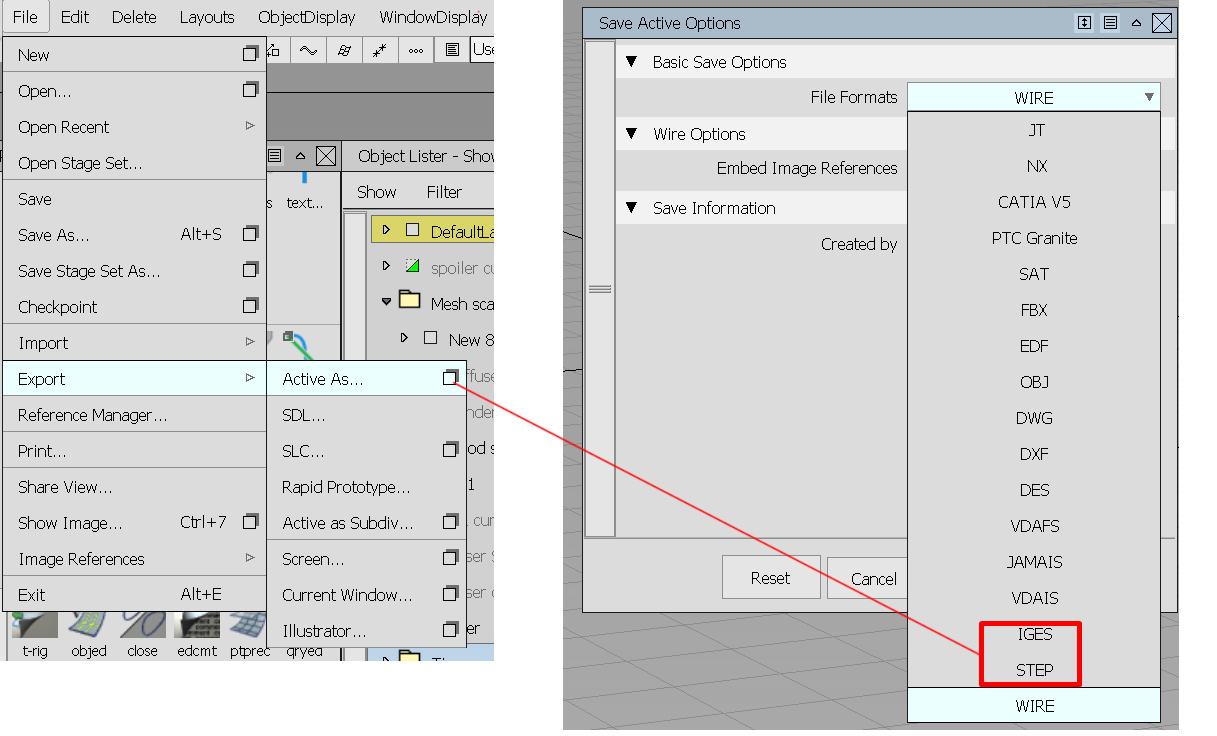 how to convert alias wire file to stp file - Autodesk Community - Alias