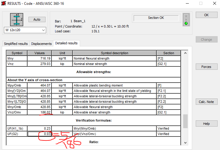Solved: Robot Seems to not design for full shear - Autodesk Community