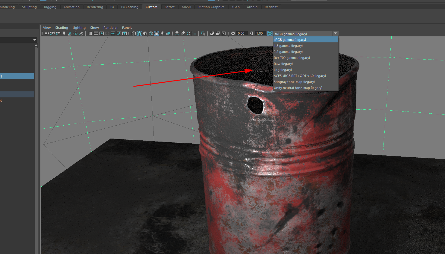 Solved Legacy color transforms in viewport and in Color Settings. How