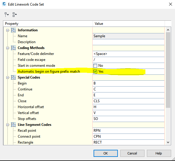 Solved: Survey Figures connecting without line code sets - Autodesk ...